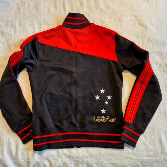 North Face A5 Summit Series women's size medium black, red & orange full zip up - Picture 12 of 12